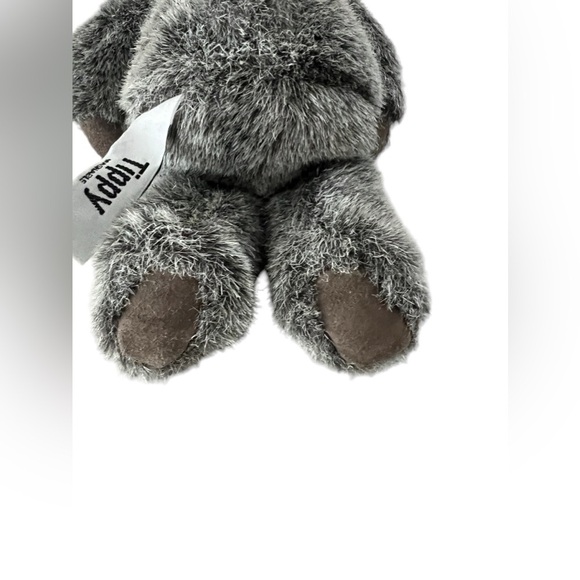 RUSS soft N Suede plush gray Tippy Bear - Picture 4 of 5